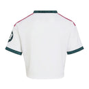 Crooped Real Madrid Home 2026/27 - Adidas Torcedor Feminina - Branca
