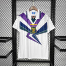 Camisa Seleção Escócia Away 1994/96 - Umbro Retrô Masculina - Branca/Azul