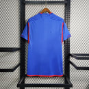 Camisa Lyon Away 2023/24 - Adidas Torcedor Masculina - Azul/Vermelha