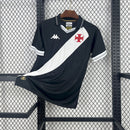 Camisa Vasco da Gama Home 2025/26 - Kappa Torcedor Masculina - Preta/Branca