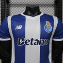 Camisa Porto Home 2026/27 - New Balance Jogador Masculina - Branca/Azul