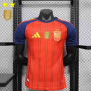 Camisa Seleção Espanha Home 2026/27 - Adidas Jogador Masculina - Vermelha/Azul