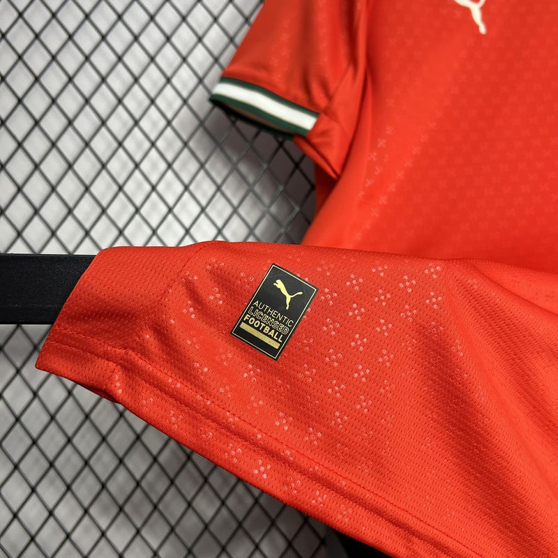 Camisa Seleção Portugal Home 2025/26 - Puma Torcedor Masculina - Vermelha/Verde