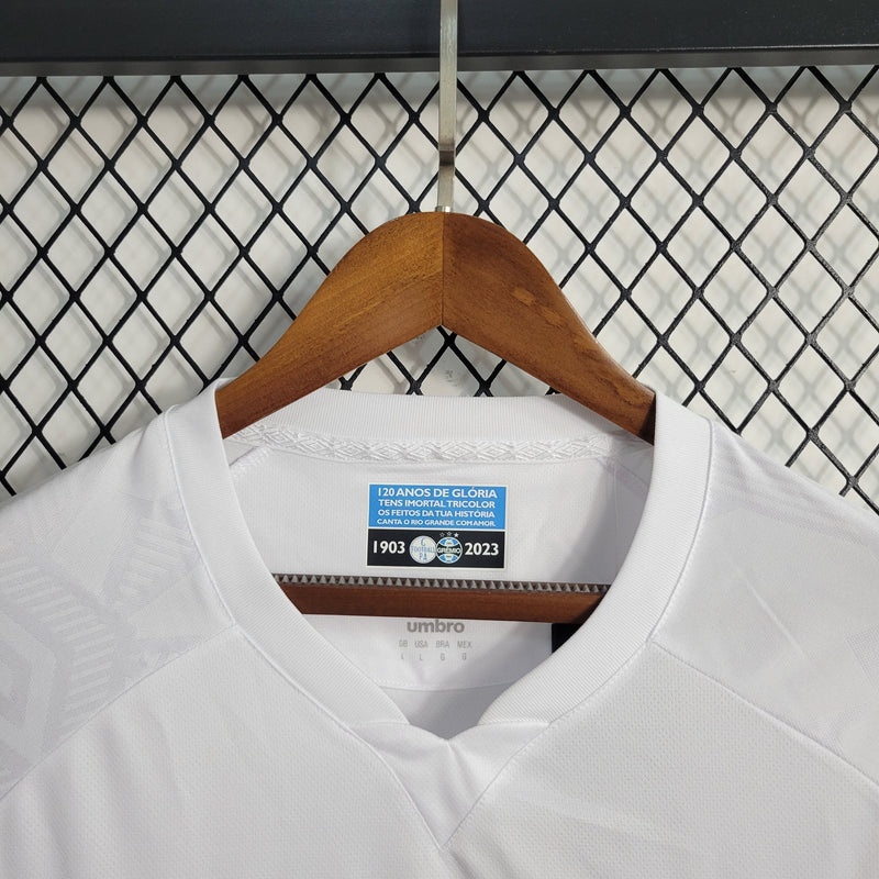 Camisa Grêmio Away 2023/24 - Umbro Torcedor Masculina - Branca