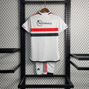 Kit Infantil São Paulo Home 2023/24 - Adidas Torcedor - Branca