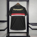 Camisa São Paulo Third 2025/26 - New Balance Torcedor Masculina - Preta/Vermelha