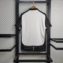 Camisa Pronta Entrega Manchester United Dupla Face 2001/02 - Umbro Retrô Masculina - Edição Especial 100 anos - Dourada/Branca