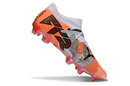 Chuteira Campo Puma Future 7 Ultimate - Branca/Laranja