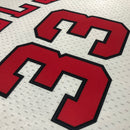 Camisa Regata NBA Chicago Bulls Pippen N°33 - Branca/Vermelha