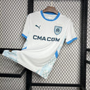 Camisa Pronta Entrega Olympique de Marseille Home 2024/25 - Puma Torcedor Masculina - Branca/Azul