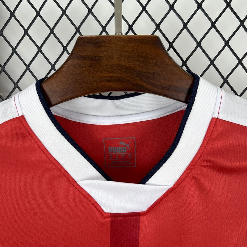 Camisa Arsenal Home 2016/17 - Puma Retrô Masculina - Vermelha/Branca