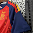 Camisa Seleção Espanha Home 2026/27 - Adidas Torcedor Masculina - Vermelha/Azul