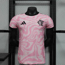 Camisa Flamengo Edição Especial 2025/26 - Adidas Jogador Masculina - Branca/Rosa