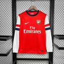 Camisa Manga Longa Arsenal Home 2012/13 - Nike Retrô Masculina - Vermelha/Branca