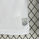 Conjunto Kit Infantil Santos Home 2025/26 - Umbro Torcedor - Branca/Preta