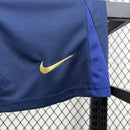 Conjunto Kit Infantil Barcelona Edição Traves Scott 2024/25 - Nike Torcedor - Azul/Vermelha