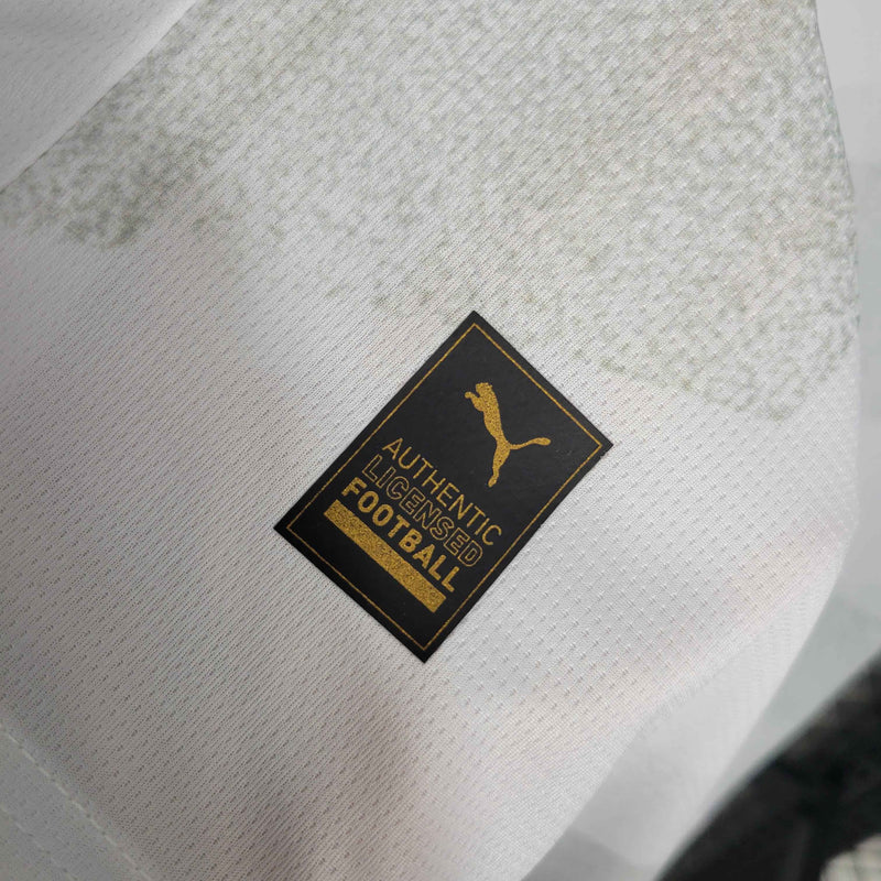 Camisa Olympique Marseille Home 2023/24 - Puma Torcedor Masculina - Branca/Azul