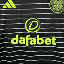 Camisa Pronta Entrega Celtic Away 2025/26 - Adidas Torcedor Masculina - Preta/Verde