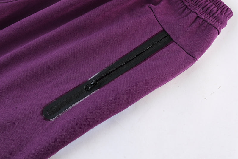 Kit Conjunto Nike Tech Fleece - Jaqueta e Calça- Bordo/Azul
