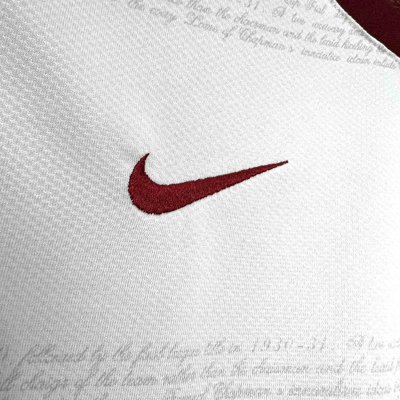 Camisa Arsenal 2007/08 - Nike Retrô Masculina - Branca/Bordo