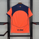 Camisa Pronta Entrega Barcelona Third 2025/26 - Nike Torcedor Masculina - Laranja/Azul