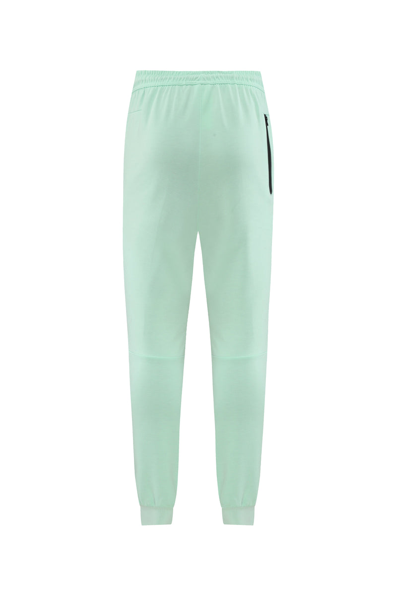 Kit Conjunto Nike Tech Fleece - Jaqueta e Calça- Verde/Branca