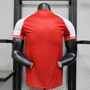 Camisa Arsenal Home 2025/26 - Adidas Jogador Masculina - Vermelha/Branca