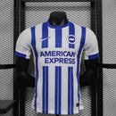 Camisa Brigthon Home 2024/25 - Nike Jogador Masculina - Branca/Azul
