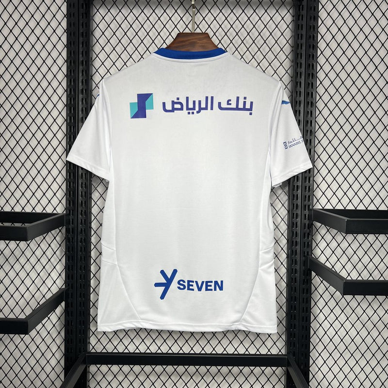 Camisa Al-Hilal Away 2024/25 - Puma Torcedor Masculina - Branca/Azul