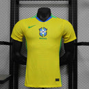 Camisa Seleção Brasil Home 2025/26 - Nike Jogador Masculina - Amarela/Verde