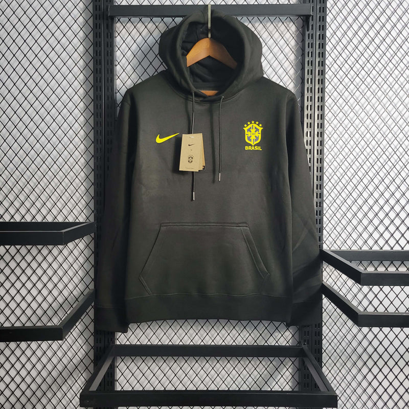 Moletom Seleção Brasil Nike - Preta