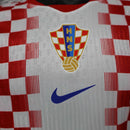 Camisa Seleção Croácia Home 2026/27 - Nike Jogador Masculina - Branca/Vermelha