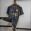Camisa Los Angeles FC Home 2024/25 - Adidas Torcedor Masculina - Preta/Dourada