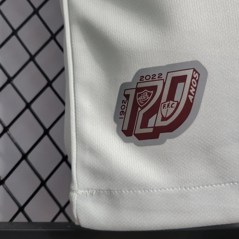 Camisa Fluminense Edição Comemorativa 120 Anos - Umbro Torcedor Masculina - Branca/Bordo