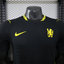 Camisa Chelsea Away 2026/27 - Nike Jogador Masculina - Preta/Amarela