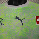 Camisa Seleção Suíça Away 2026/27 - Puma Jogador Masculina - Verde/Branca
