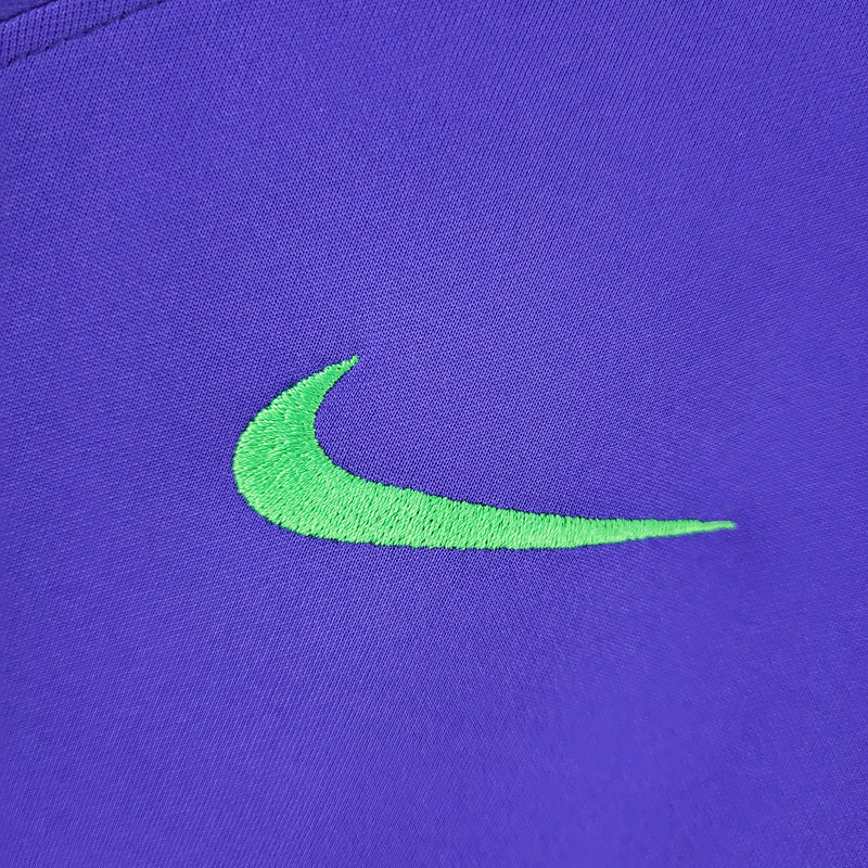 Camisa Seleção Brasil Away 2022 - Nike Torcedor Feminina - Azul/Verde