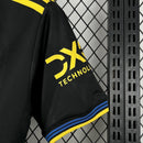 Camisa Pronta Entrega Manchester United 2025/26 - Adidas Torcedor Masculina - Preta/Amarela