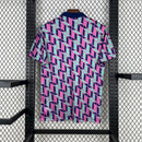 Camisa Seleção Escócia Home 1988/89 - Umbro Retrô Masculina - Azul/Rosa