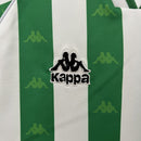 Conjunto Kit Infantil Real Betis Home 1995/97 - Kappa Retrô - Branca/Verde