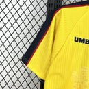 Camisa Seleção Escócia Away 1996\98 - Umbro Retrô Masculina - Amarela/Preta