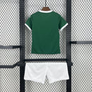 Conjunto Kit Infantil Palmeiras Home 2025/26 - Puma Torcedor - Verde/Branca