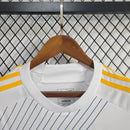 Camisa Los Angeles Galaxy Home 2024/25 - Adidas Torcedor Masculina - Branca/Azul