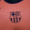 Camisa Barcelona Third 2025/26 - Nike Jogador Masculina - Laranja/Azul