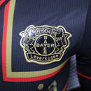 Camisa Bayer Leverkusen 2024/25 - Castore Jogador Masculina - Preta/Dourada
