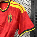 Camisa Seleção Bélgica Home 2026/27 - Adidas Torcedor Masculina - Vermelha/Amarela