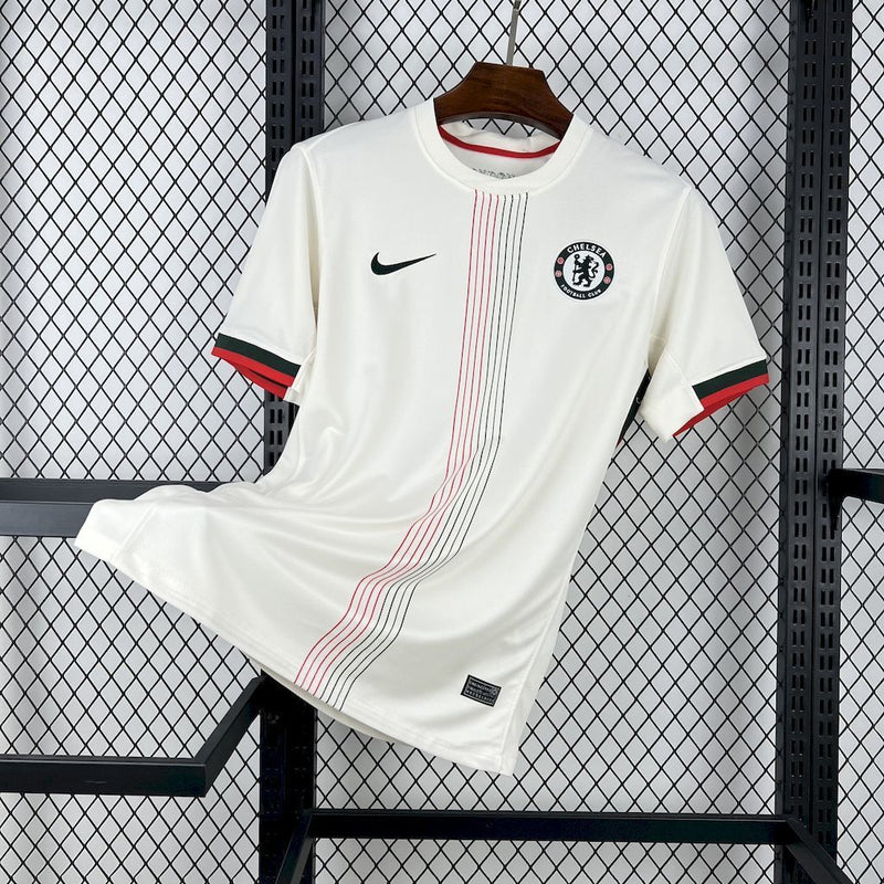 Camisa Chelsea Away 2025/26 - Nike Torcedor Masculina - Bege