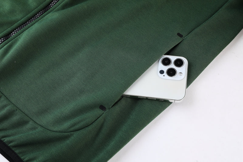 Kit Conjunto Nike Tech Fleece - Jaqueta e Calça- Verde