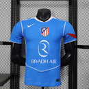 Camisa Atlético de Madrid Third 2025/26 - Nike Jogador Masculina - Azul/Vermelha