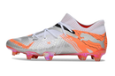 Chuteira Campo Puma Future 7 Ultimate - Branca/Laranja